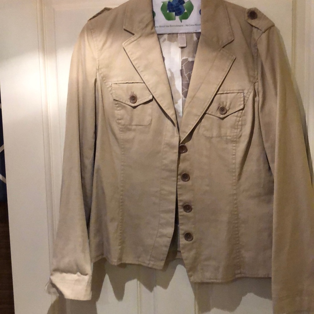 Banana Republic Safari Style Blazer.